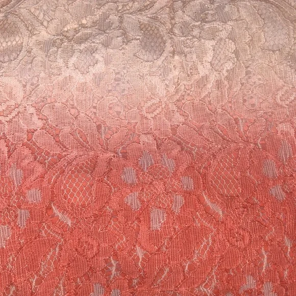 Charlotte Russe lace ombré Gradient pink shorts - Picture 6 of 6